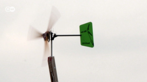 Can you build a windmill from local materials in just a week? A group of German students has developed a kit to help!