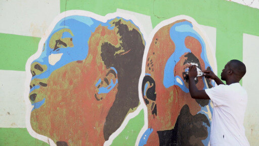 Graffiti-Künstler in Simbabwe machen Kunst über die Probleme von Mädchen in der Pandemie
