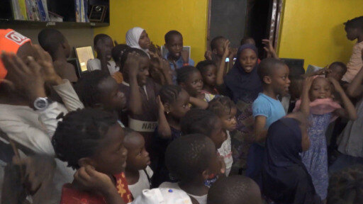A new library in Lagos provides hundreds of poor children with access to books and computers.