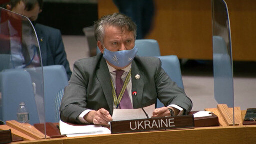 امتد التوتر بين روسيا والولايات المتحدة بشأن تعزيز موسكو لقواتها بالقرب من أوكرانيا إلى مجلس الأمن الدولي.