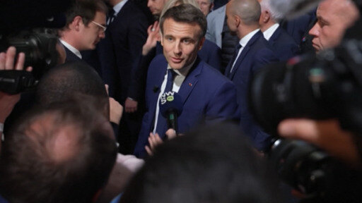 ماكرون يحل أولا ولوبان ثانية في الجولة الأولى من الانتخابات الرئاسية الفرنسية. جولة ثانية بينهما ستكون حاسمة. 
