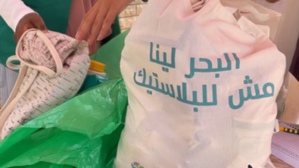 مبادرة بنلاستيك في الاسكندرية لتنقية الشواطئ وتوعية الناس