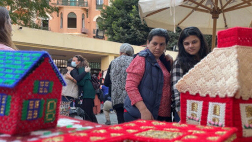 بدأ التحضير لإحتفالات عيد الميلاد في مصر في ظل أزمة ارتفاع الأسعار