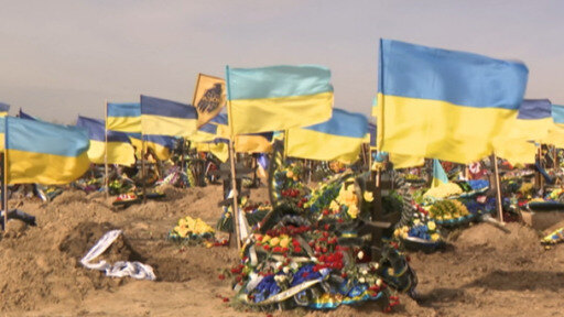 مقابر قتلى الحرب في أوكرانيا