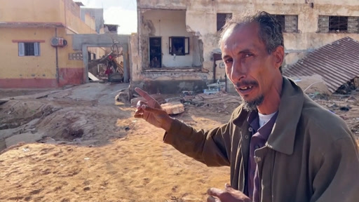 كارثة السيول الجارفة في درنة الليبية ومعاناة السكان بعد نجاتهم من الموت.