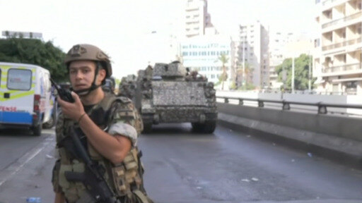 Unruhen in Beirut: Hintergrund sind die Ermittlungen zu der katastrophalen Explosion im August 2020. 