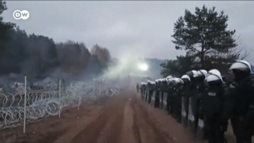 Nach dramatischen Szenen hat die Regierung den Grenzübergang Kuznica geschlossen.