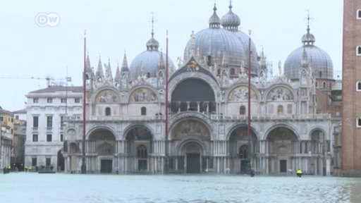 How much damage has the Adriatic salt water done to Venice's cultural landmarks in recent floods?