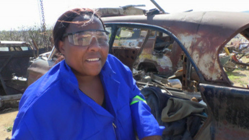 A South African woman has turned her passion for vintage cars into a thriving restoration business. 