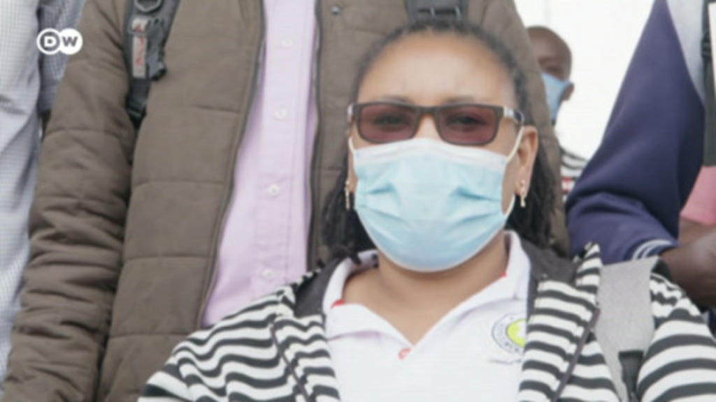 kenyan-health-workers-on-strike