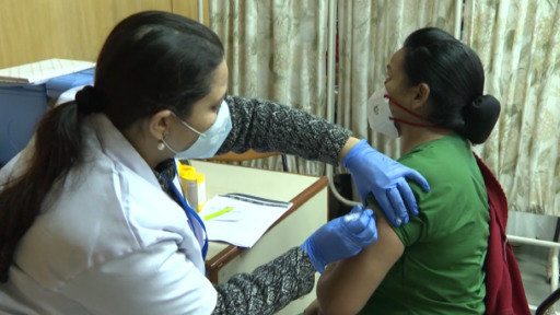 Roll-out of India’s vaccination drive has been slow as many mistrust the vaccine. 