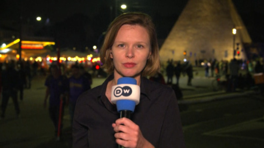 G20: DW′s Marina Strauss on the streets of Rome | DW News - latest news and breaking stories | DW | 30.10.2021