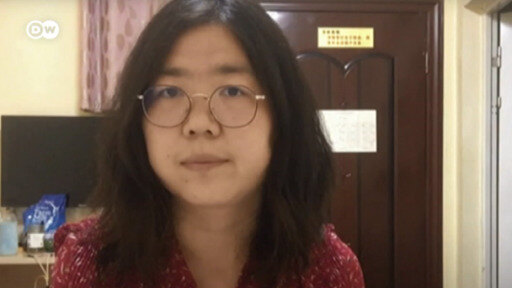 Zhang Zhan is in a Chinese prison for reporting from Wuhan during the city's coronavirus outbreak.
