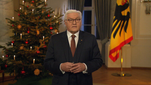 In his Christmas address, Frank-Walter Steinmeier looked back at some of the key events of the year.