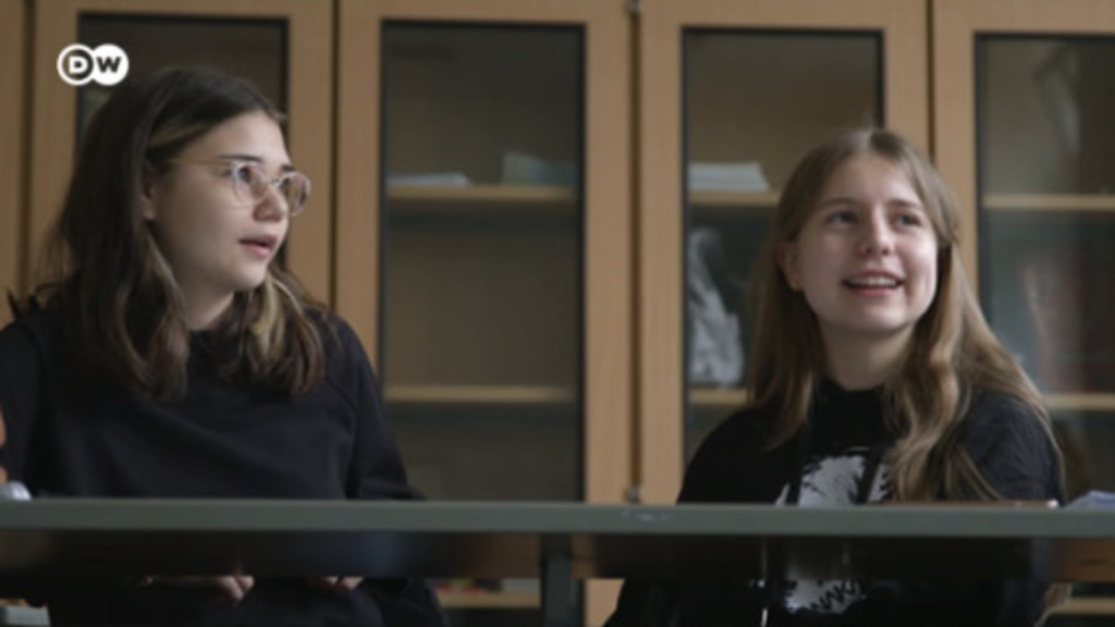 Ukrainian students at German schools 