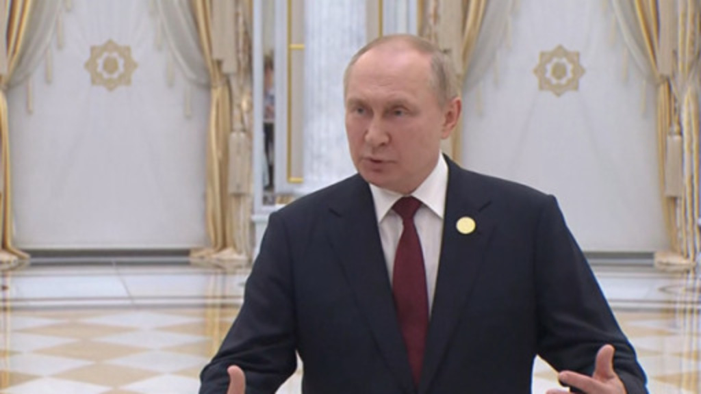 Putin: Any military buildup on Russia's borders will be matched