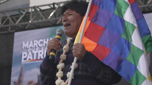 Culmina marcha de 200 km en apoyo al gobierno de Bolivia
