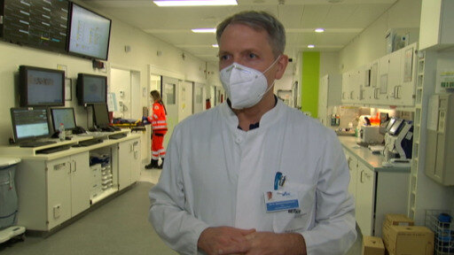 Los hospitales de Alemania se preparan para recibir a un mayor número de pacientes ante la ola de la variante ómicron.