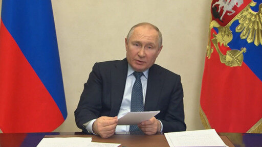 El presidente Vladímir Putin destaca que Rusia resistió una presión sin precedentes de Occidente.