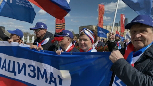Rusia también se une a las festividades del Primero de Mayo mientras sucumbe a la propaganda contra Ucrania