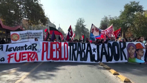 Heridos y violencia en Día del Trabajo en Chile, un reto para el nuevo gobierno.