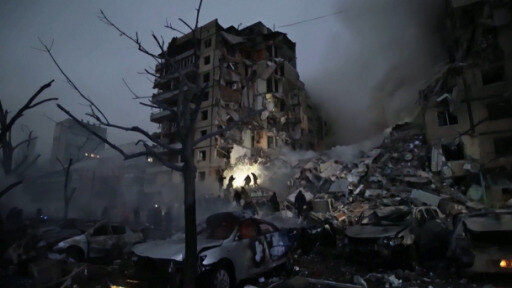 Una serie de explosiones sacudieron diferentes ciudades de Ucrania, incluida la capital, Kiev.