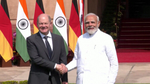 El canciller alemán apostó por cerrar un acuerdo de libre comercio entre la India y la Unión Europea. 