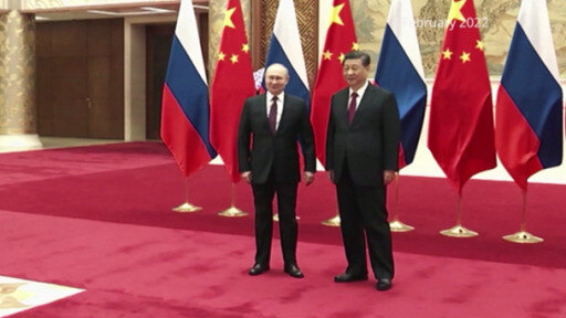 La visita de Xi Jinping se interpreta como un claro gesto de apoyo al presidente ruso Vladímir Putin.