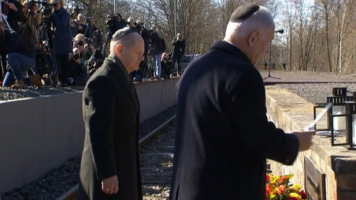 El canciller alemán Olaf Scholz recibió este jueves al primer Ministro israelí Benjamin Netanyahu en Berlín.