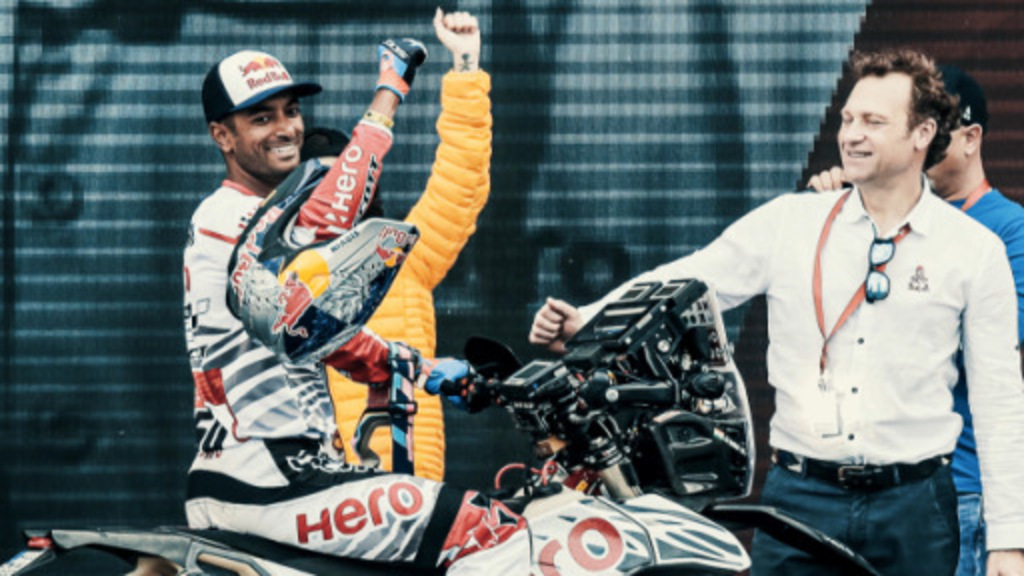 CS Santosh fights his way back from the brink