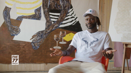 How did the fisherman's son from Accra become one of the world's most sought-after contemporary artists?