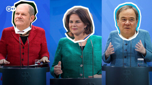 These three candidates are vying to succeed Angela Merkel in a parliamentary election that is projected to be close.