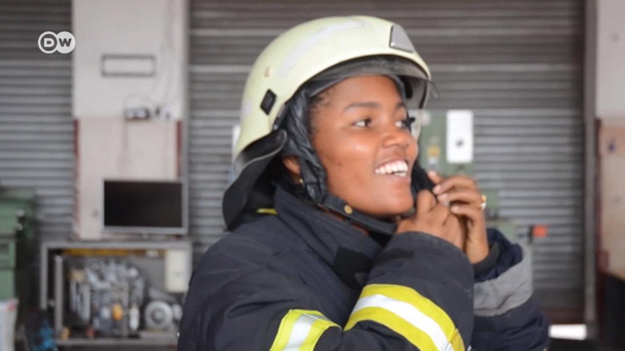 Pili Kaku has earned countrywide fame as one of the only women who are paid to fight fires in Tanzania.