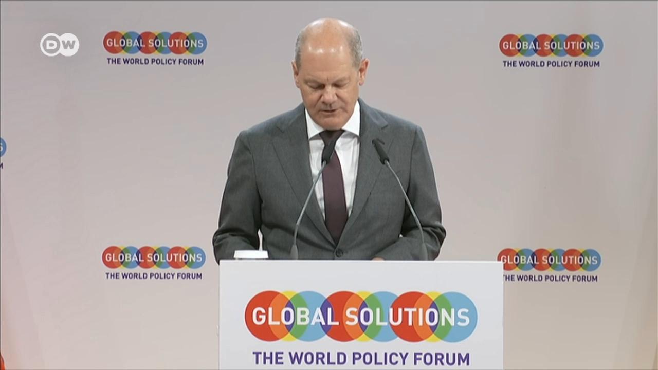 Olaf Scholz Speaks At Global Solutions Summit – DW – 05/15/2023