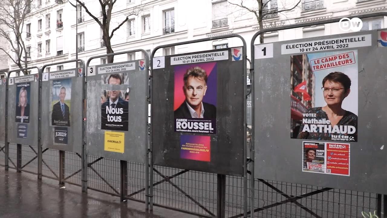 انتخابات فرانسه ؛ رقابت ١٢ نامزد برای رفتن به کاخ الیزه