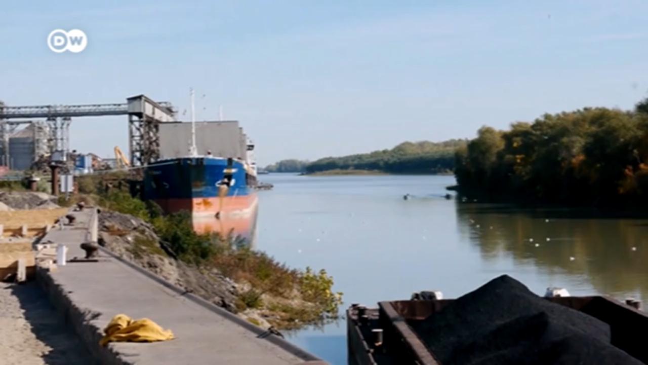 An der Grenze zum Kriegsgebiet in der Ukraine wird der Hafen Giurgiulesti immer wichtiger für die Krisenregion.