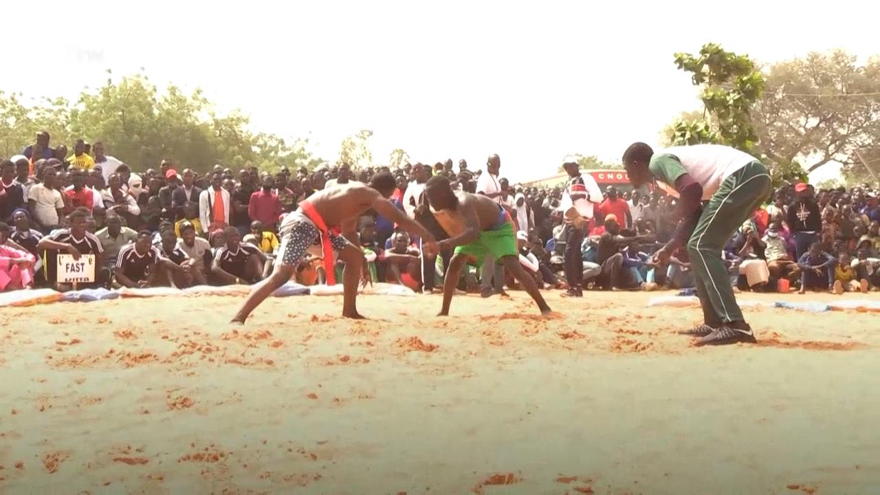 Wrestling, the first sport for students in Niger |  Africa |  DW