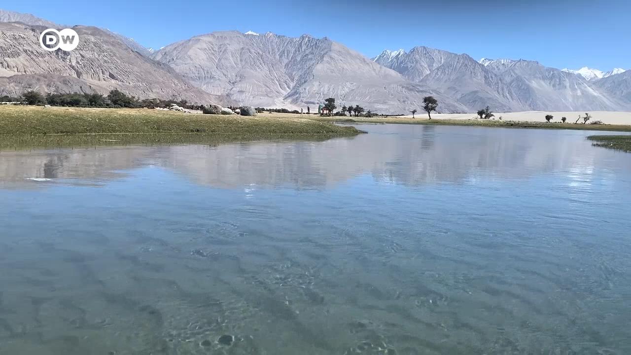 भारत के लद्दाख इलाके में गर्म पानी की जलधाराएं भी हैं. नुब्रा वैली से सलाहुद्दीन जैन की रिपोर्ट.