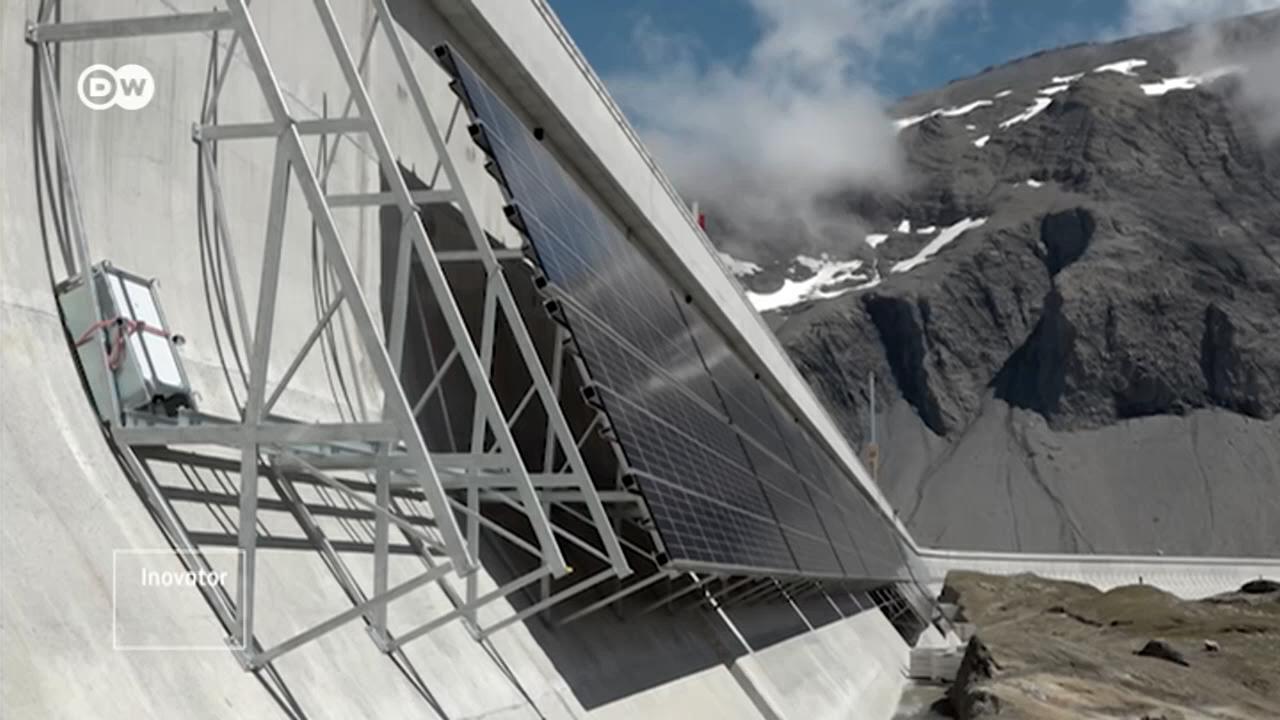 Listrik Energi Surya dari Pegunungan Alpen