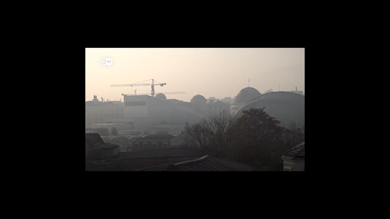 Аерозагадување - Скопје се гуши во отровна магла