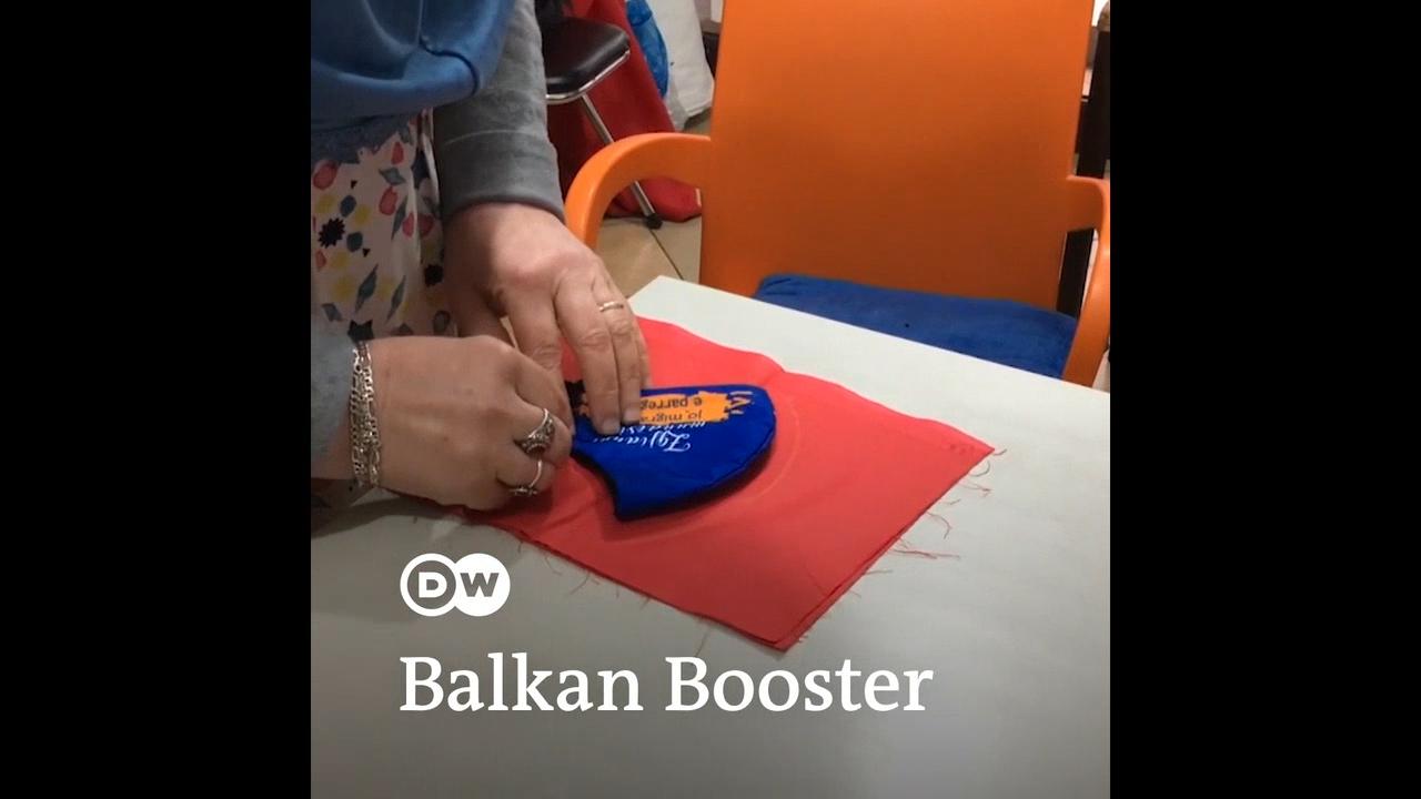 #dw_BalkanBooster: Шивачката на маски од Скадар