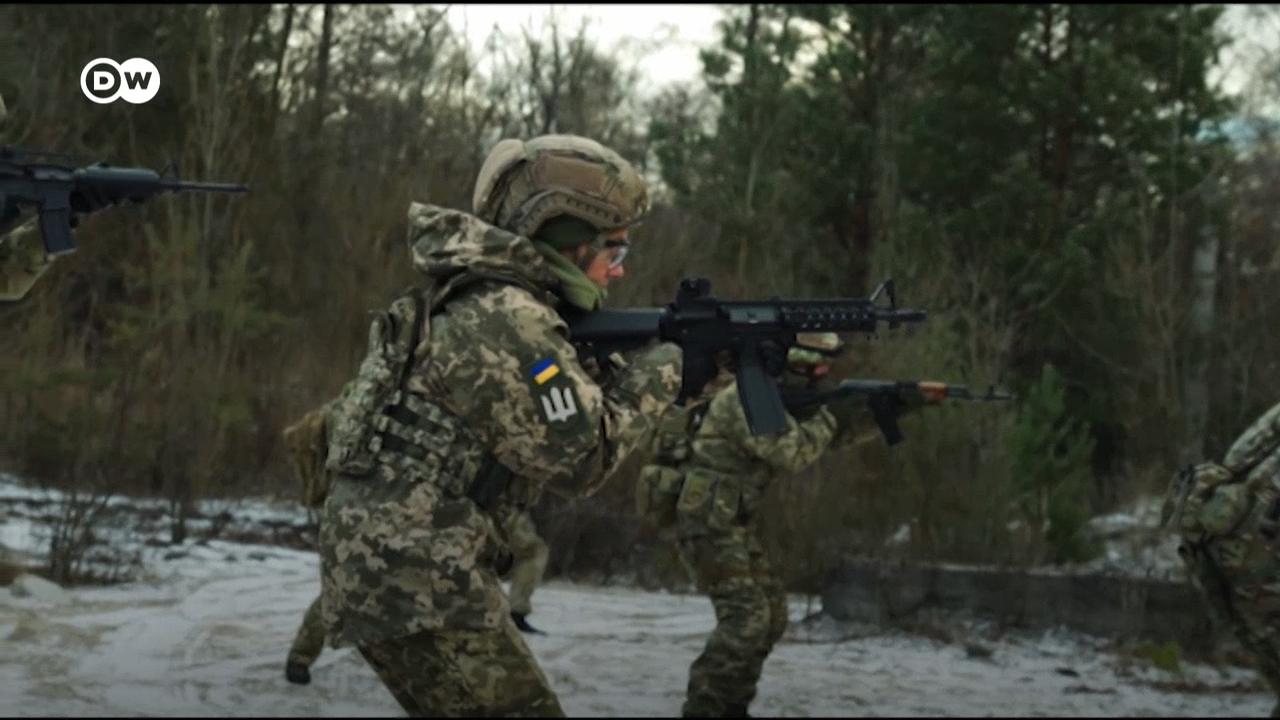Украинските резервисти се подготвуваат за евентуална руска инвазија