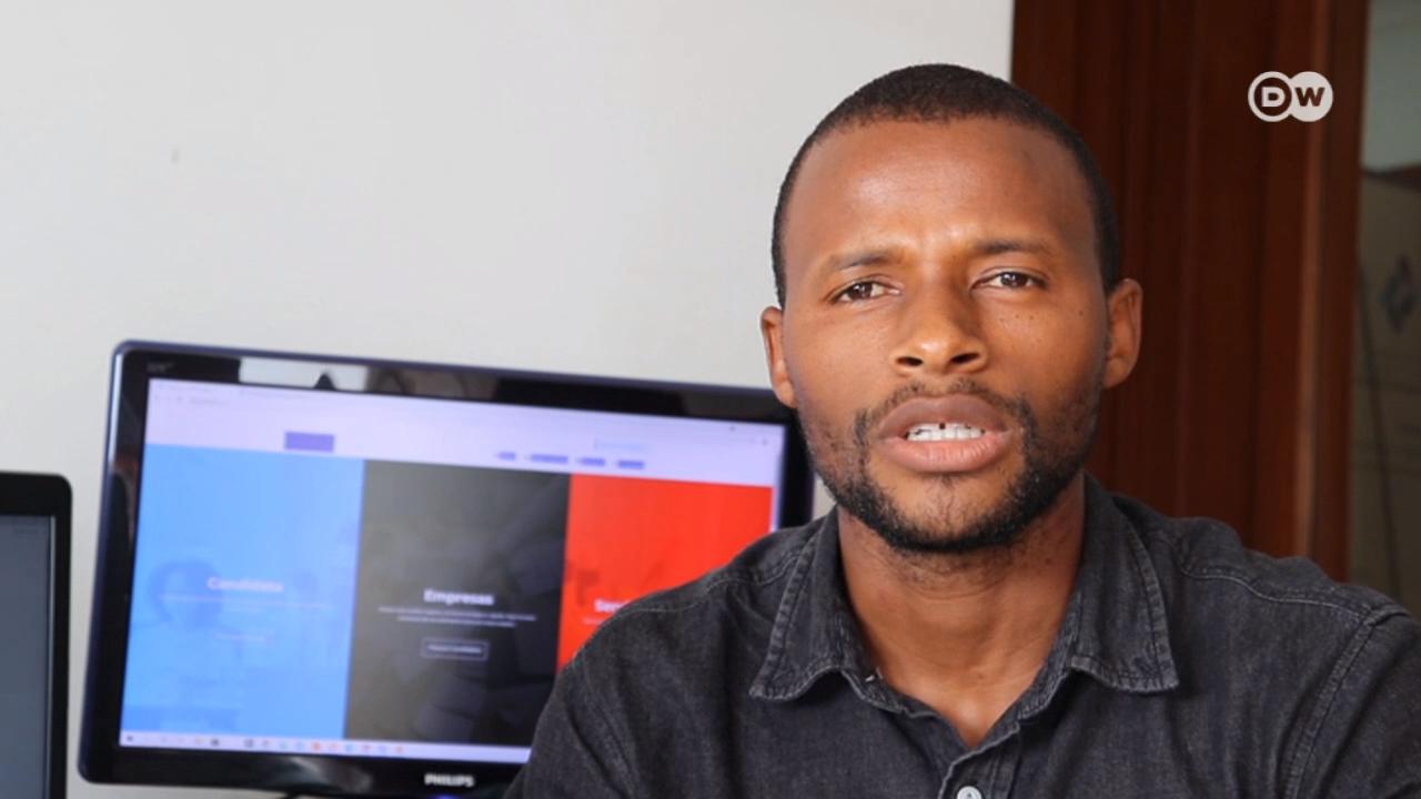 O jovem cabo-verdiano criou a maior plataforma online para divulgar ofertas de emprego.