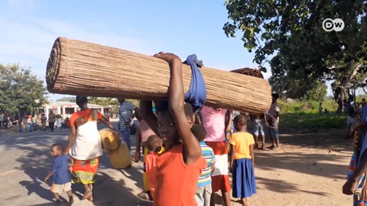 O INGC de Sofala dá apoio a milhares de pessoas deslocadas em Moçambique. 