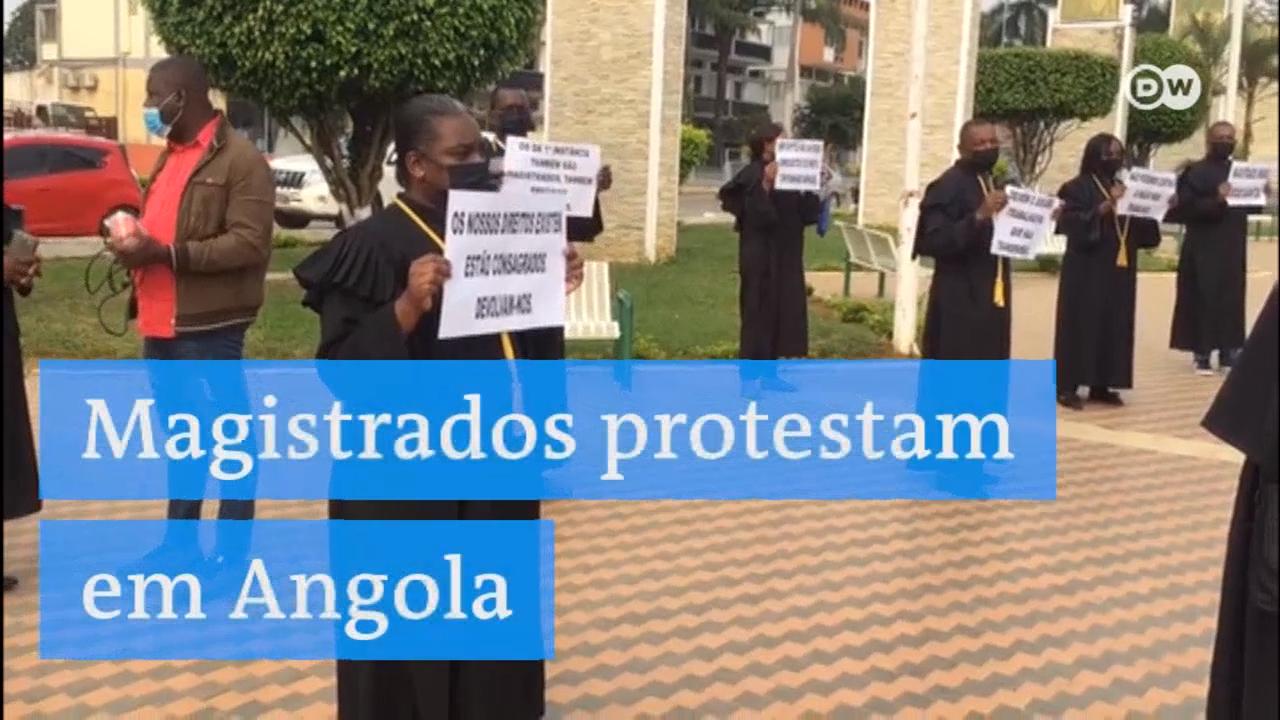 Em Cabinda, o protesto foi apoiado pela Associação dos Juízes de Angola (AJA).