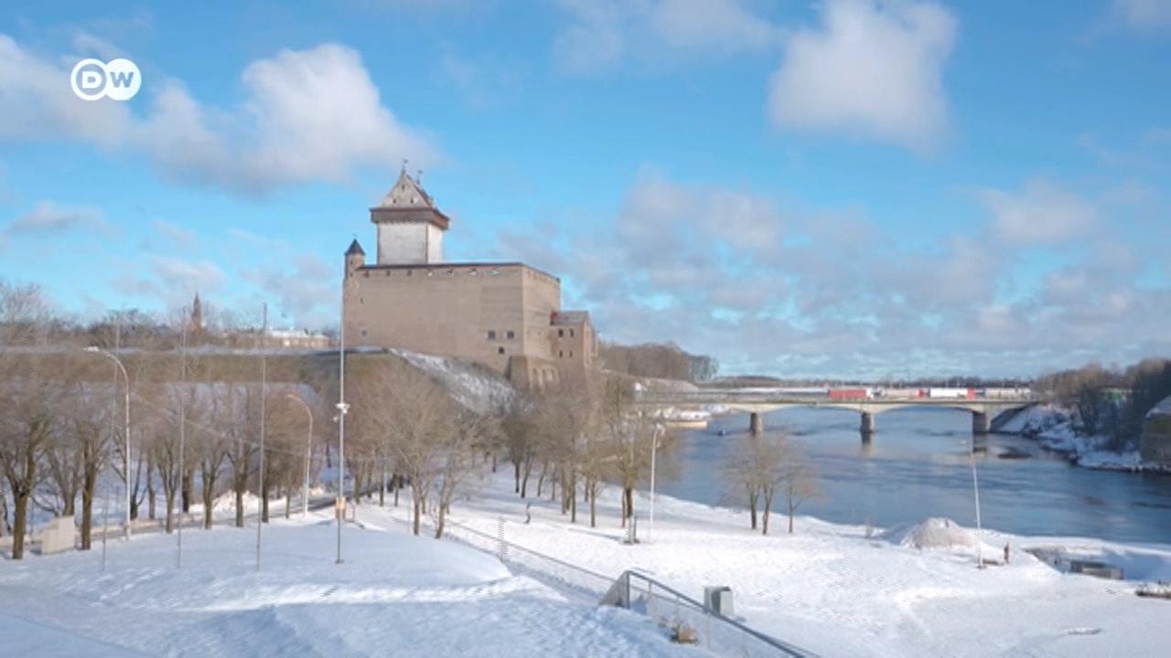 Majoritatea locuitorilor orașului Narva din Estonia, aflat la frontiera cu Rusia, sunt de etnie rusă. 