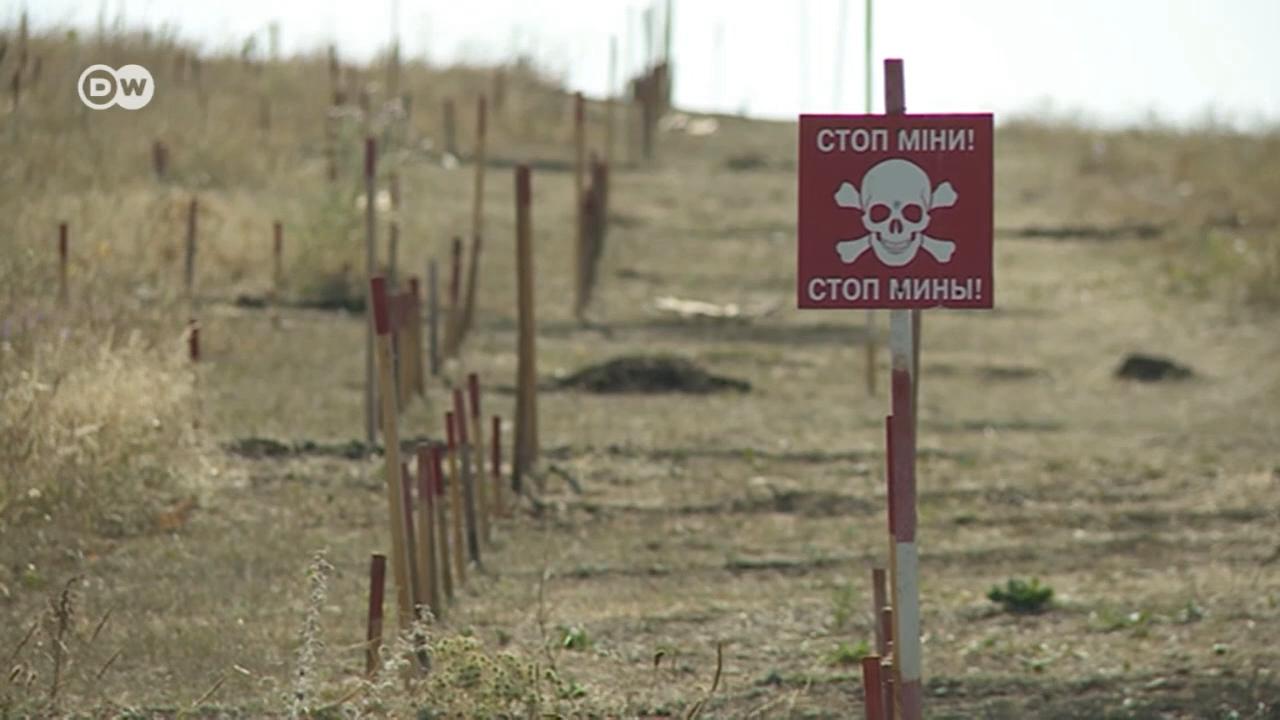 În ciuda interzicerii la nivel internațional a minelor terestre, Rusia le folosește ca armă de război. 