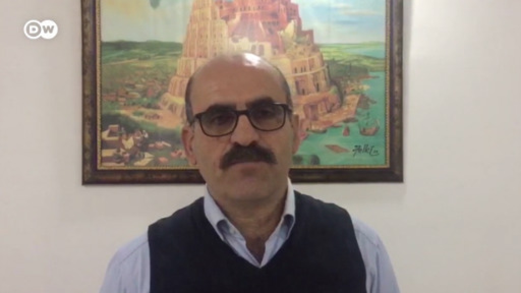 Kafro köyünün muhtarı Aziz Demir