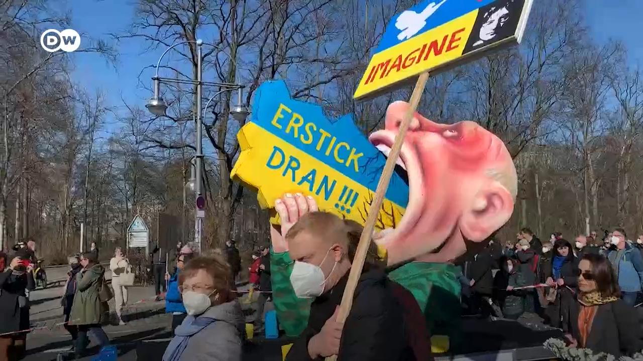 Берлін знову вийшов на велику акцію солідарності з Україною