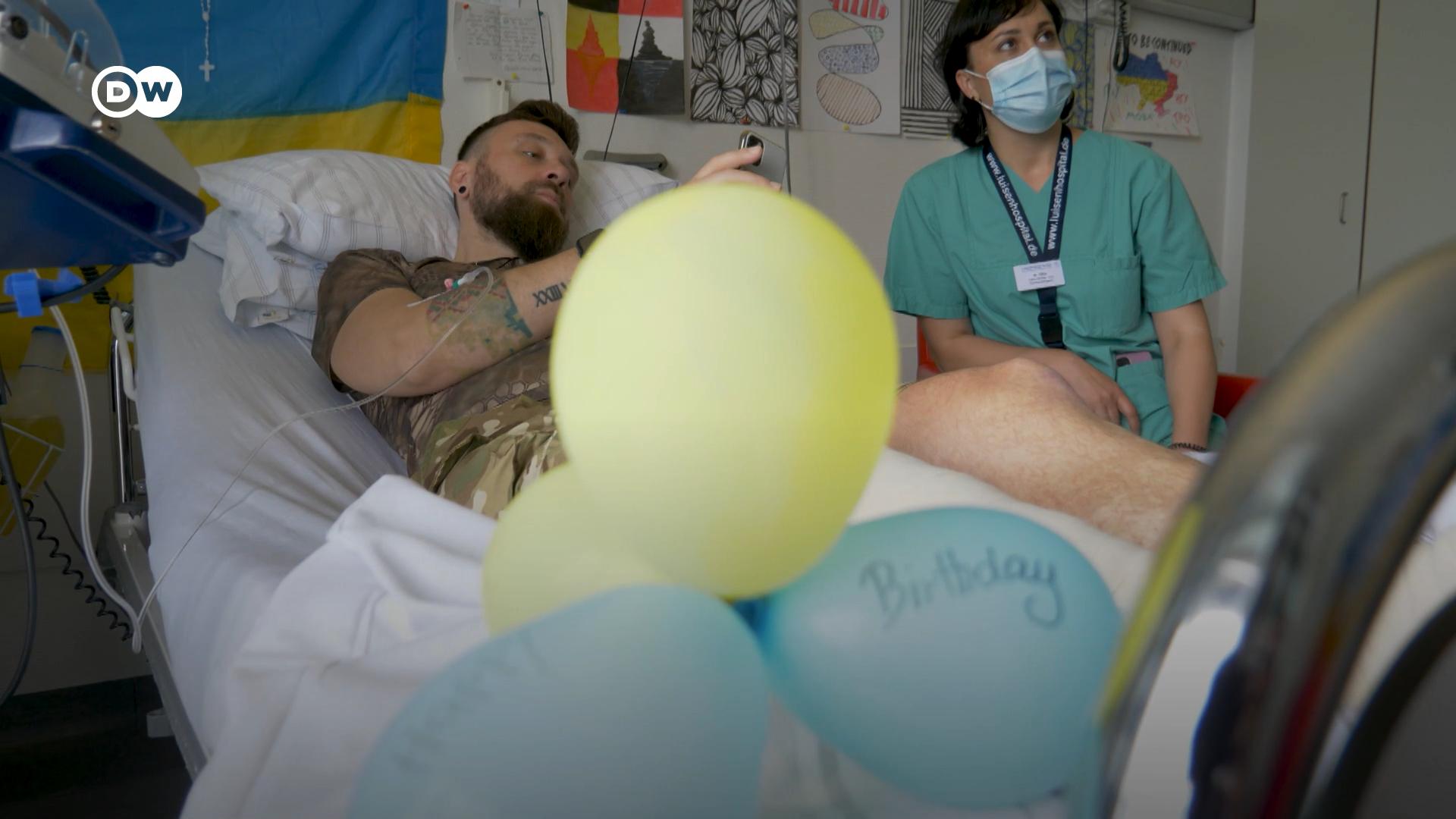 Як німці лікують поранених українських військових 